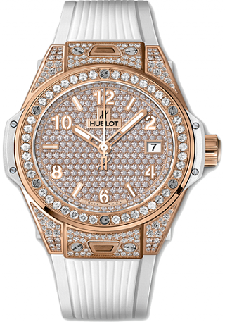 Replica Hublot Big Bang One Click 39 MM White Gold 46.OE.9010.RW.1604 watch